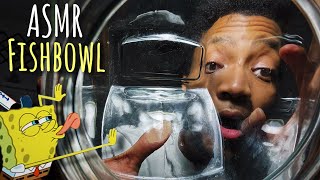 ASMR Fishbowl Effect 🐠🥣  with a twist  Inaudible Whispering Mouth Sounds [upl. by Alrzc]