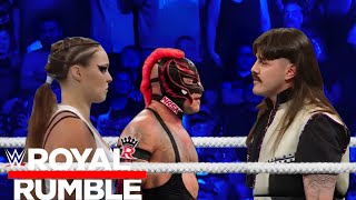 Ronda Rousey amp Rey Mysterio vs Dominik Mysterio  2 On 1 Handicap Match  WWE September 14 2024 [upl. by Mir]