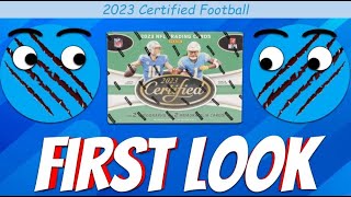 FIRST LOOK 2023 Certified Football Hobby Box [upl. by Hayilaa]