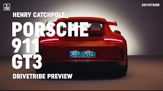 PREVIEW Porsche 911 GT3 – 493bhp 40litre and a manual box [upl. by Dej396]