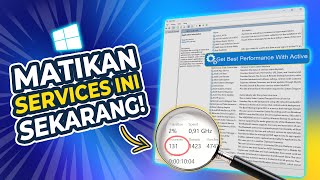 MATIKAN SERVICES WINDOWS 11 INI SEKARANG BIAR MAKING KENCANG 🔥 [upl. by Akemahs]