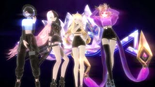 MMD  POPSTARS Motion DL  Rosalypse KDA [upl. by Loats]