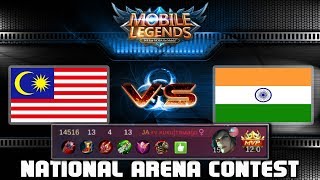 Pro Leomord Mengganas  Top Global Malaysia vs Top Global India Arena Contest [upl. by Mayes]