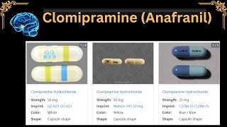 Clomipramine Anafranil [upl. by Mindi]