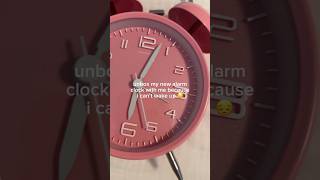 UNBOXING A NEW ALARM CLOCK⁉️unboxing unboxingvideo alarmclock aesthetic preppy amazon fypシ゚ [upl. by Leen]