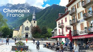 4K🇫🇷 ChamonixMontBlanc France  A Charming Alpine Town in the French Alps 2024 [upl. by Aiksas]