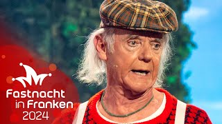 Klaus KarlKraus als Kioskbesitzer  Fastnacht in Franken 2024  BR Kabarett amp Comedy [upl. by Sarkaria]