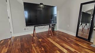 Review VIVO Artistic Easel 49 70 TV Stand [upl. by Yelrah]