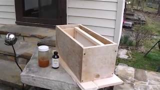 Home Made Honey Bee Swarm Trap [upl. by Florance]