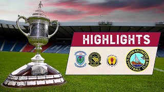 HIGHLIGHTS  LTHV 21 Dunbar United  Scottish Cup 202122 Second Round Replay [upl. by Zelda746]