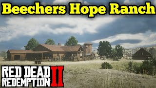 Red Dead Redemption 2  Beechers Hope Ranch Farm Tour [upl. by Baird167]