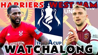 Kidderminster Harriers vs West Ham United  FA CUP [upl. by Assillam]