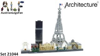 Lego Architecture 21044 Paris Skyline  Lego 21044 Speed Build [upl. by Malamut414]