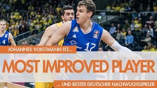 MIP und bester deutscher Nachwuchsspieler Johannes Voigtmann FRAPORT SKYLINERS [upl. by Shere]