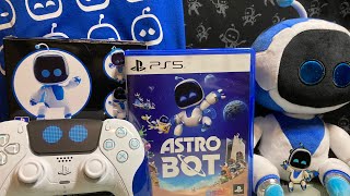 Astro Bot UnboxingCollection PS5 Game DualSense Controller Nendoroid Plush Pins Shirts  ASMR [upl. by Rednazxela456]