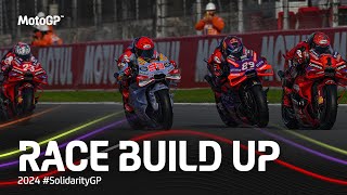 MotoGP Race Build Up  2024 SolidarityGP [upl. by Mensch]