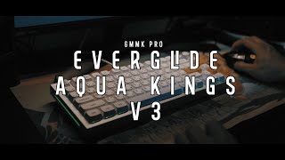 GMMK Pro  EverglideAqua Kings V3 Sound Test [upl. by Adroj]