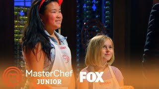 Dara amp Sarahs Beef Wellington Tasting Begins  Season 1 Ep 3  MASTERCHEF JUNIOR [upl. by Dale836]