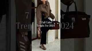 7 Fall Color Trends for 2024 [upl. by Engracia]