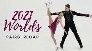 This and That 2021 World Championships Pairs Recap Mishina and Galliamov Sui and Han [upl. by Yelsa]