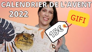 UNBOXING CALENDRIER DE LAVENT GIFI 2022  Une idée de génie [upl. by Christine982]