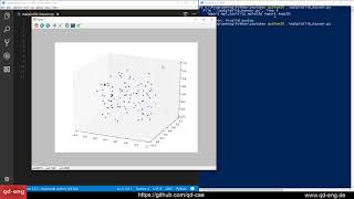 Python ZERO Ep 10 Triggering stuff when picking in matplotlib 3D [upl. by Kuebbing106]