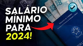 O VALOR DO SALÁRIO MÍNIMO 2025 JÁ FOI ANUNCIADO [upl. by Kennet]