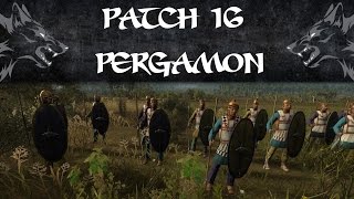 The Power of PICKED PELTASTS  Pergamon vs Rome  Total War Rome 2 Patch 16 Online Battle [upl. by Arvo]