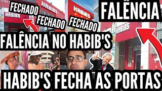 faz o L — HABIBS FECHA AS PORTAS React [upl. by Farr]