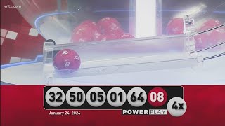 Powerball January 24 2024 [upl. by Kilmarx]