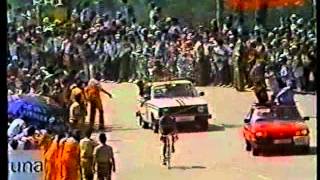 CICLISMO MONDIALI DI BARCELLONA 1984 CRIQUiELION PRECEDE CLAUDIO CORTI [upl. by Torey932]