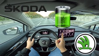 Skoda Enyaq iV 80  Kann der was  POV Test Drive [upl. by Lleval209]