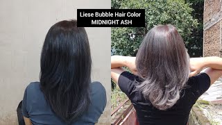 Liese Bubble Hair Colour  MIDNIGHT ASH [upl. by Atihana]