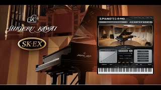 Shigeru Kawai SKEX instrument pack for PIANOTEQ [upl. by Pontias740]