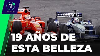 Montoya vs Schumacher Un sobrepaso para la historia [upl. by Nylad767]