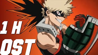 1 Hour Bakugo OST  Bombing King Boku no Hero Academia Extended Theme Season 4 [upl. by Latini627]