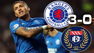 HAMPDEN BOOKED RANGERS 30 DUNDEE  PREMIER SPORTS CUP  MATCH REVIEW [upl. by Sig]