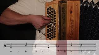 Lernvideo quotRausch Walzerquot Komplett mit Griffschrift Steirische Harmonika [upl. by Elden]