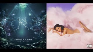 Katy Perry  ET ft Kanye West VS Pendulum  Watercolour Mashup [upl. by Arzed]