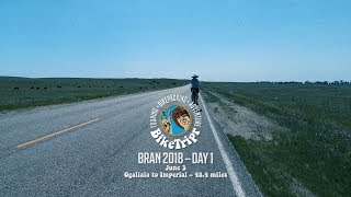 BRAN 2018  Bicycle Ride Across Nebraska Day 1 – Updated [upl. by Tull]