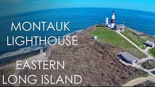 Montauk Lighthouse amp Eastern Long Island  Aerial DJI Phantom amp GoPro [upl. by Anhpad449]