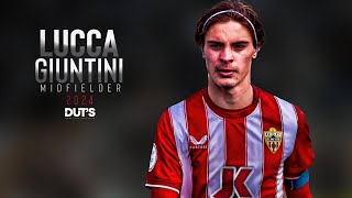 ⚽ LUCCA GIUNTINI  MIDFIELDER  ALMERIA ESP Skills Goals amp Assists  HD 2324 [upl. by Aerdna]