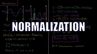 Quantum Chemistry 36  Normalization [upl. by Drape]