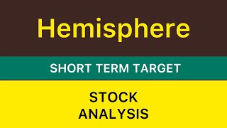 HEMISPHERE PROPERTIES INDIA LTD STOCK TARGET 🪴 HEMISPHERE PROPETIES SHARE TARGET NEWS STOCK 221024 [upl. by Sinnod]