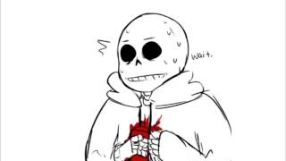 Sans NO Undertale Comic Dub [upl. by Enilreug]