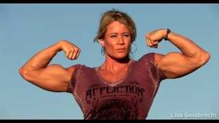 Lisa Giesbrecht Massive Female Bodybuilder with 18 inch biceps [upl. by Sherline427]