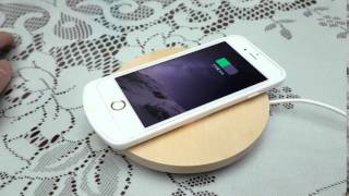 IKEA NORDMÄRKE 無線充電器  單充版（With iPhone 6無線充電保護殼VITAHULT）實際使用記錄 [upl. by Casar]