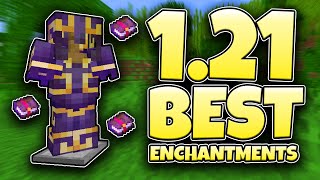 NEW Minecraft 121 Enchantment Guide  Best Enchantments for EVERY Weapon Tool amp Armor [upl. by Gally]