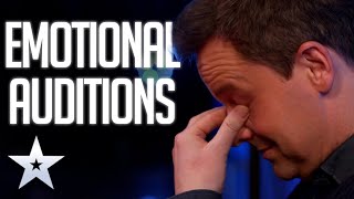 MOST EMOTIONAL Auditions  Britains Got Talent [upl. by Ayanal]