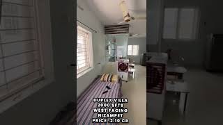 VILLA FOR SALE IN HYDERABAD  NIZAMPET  PAKKAMAKAANCOM [upl. by Eneryt39]